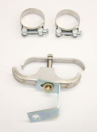 Exhaust system stainless steel 628CSI / 630CS / 633CSI / 635CSI, LHD, up to 05-1982 (New)