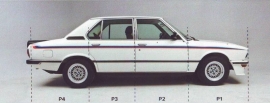 Striping M535i rechts (Neu, repro)