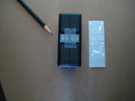 Stickerset stoelbedieningschakelaars (Set, Nieuw)