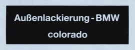 Sticker "colorado" (Nieuw)