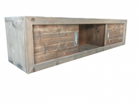 Hangend dressoir steigerhout Renate