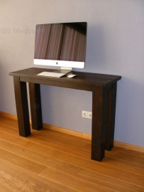 Tafel Brigitte, steigerhouten sidetable in diverse kleuren