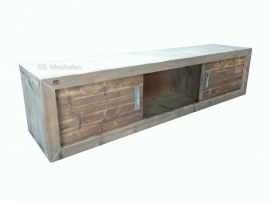 Hangend dressoir steigerhout Renate