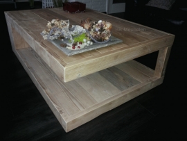 Steigerhouten salontafel Marion