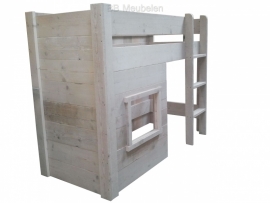 Steigerhouten bed Amy