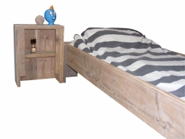 Steigerhouten bed Edwin