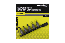 Super short dacron connectors
