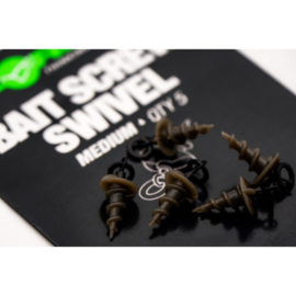 Micro ring swivel bait screw