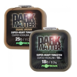 Dark matter super-heavy tungsten coated hooklink
