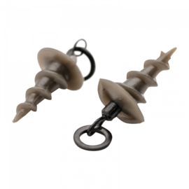 Micro ring swivel bait screw