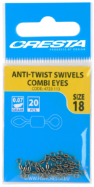 Anti-Twist Swivel Combi Eyes