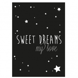 kaart sweet dreams