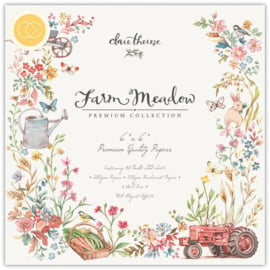 Craft Consortium Farm Meadow 6x6 Inch Paper Pad (CCPPAD015B)