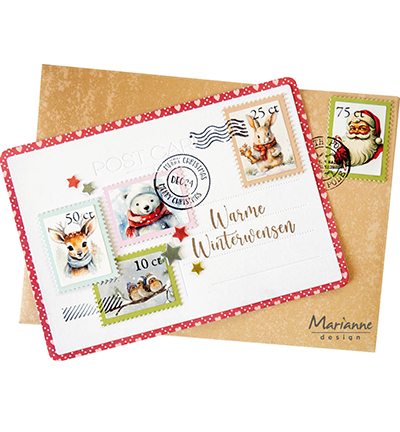 Marianne Design - Craftable - CR1698 - Postcard