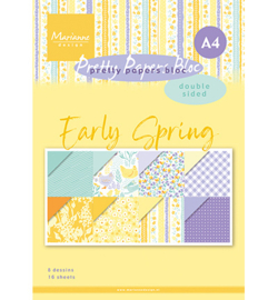 Marianne Design - Papier -  PK9186 - Early Spring