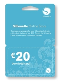 Silhouette Downloadkaart € 20,-