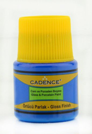 Cadence Opague Glas & Porselein verf Koningsblauw 01 049 0156 0045 45 ml