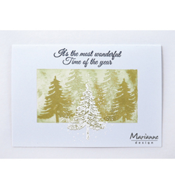 Marianne D Stempel MM1625 - Tiny's Christmas tree