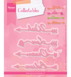 Marianne D Collectable  COL1458 - Arrow sentiments