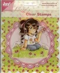 Joy!Crafts Clear Stamp Lizzy SET van 3 STEMPELS