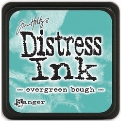Tim Holtz distress mini ink evergreen bough