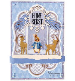 Marianne Design - VK9654 - Knipvel A4, Winter Stamp
