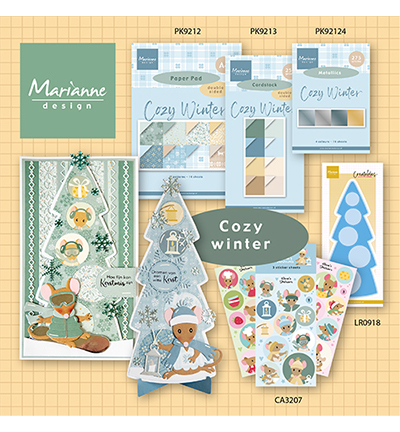Marianne Design - Papier - PK9212 - Cozy Winter