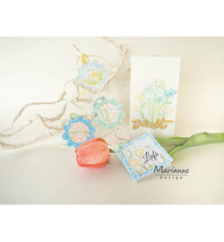 Marianne Design - Craftable - CR1722 - Flower tag