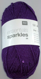 Rico Design - Essentials Sparkles dk 013 dark lila