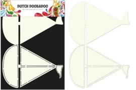 Dutch Doobadoo - Dutch Card Art - Zeilboot