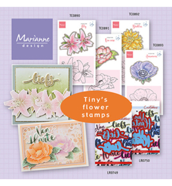 Marianne Design  - TC0891 - Tiny's Flowers - Tea rose