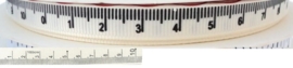 Ribbon 15mm tape measure - per meter