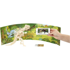 Spinosaurus - 3D Hout constructieset met APP