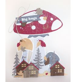 Marianne D Creatables LR0555 - Scandinavian houses (set of 3)