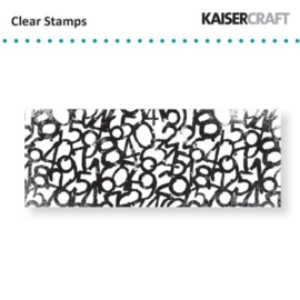 Kaiser Craft Clear Stamps Numerals