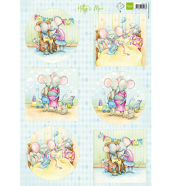 Marianne D Knipvel HK1708 - Hetty's mice new born