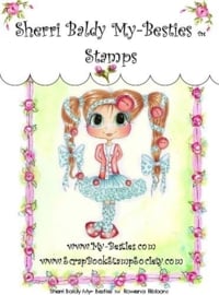 My-Besties Rowena Ribbons Clear Rubber Stamp
