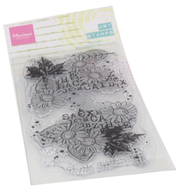 Marianne D - MM1633 - Art stamps Chrysant