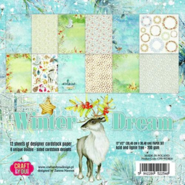 Craft&You Winter Dream Paper Set 12x12 12 vel CPS-WDR30