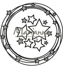 Marianne D Craftable CR1447 - Circle & stars