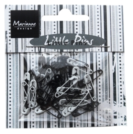 Marianne D Decoration Mini pins - Black & White JU0944