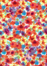 Flexfolie Design Flowers per m. (Rolbreedte 49 cm) (OP=OP)