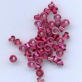 Eyelet rond 5mm - roze