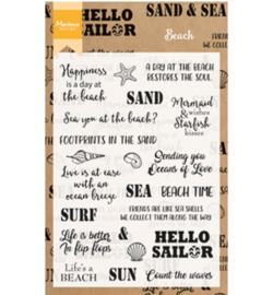 Marianne D Stempel CS1007 - Beach sentiments