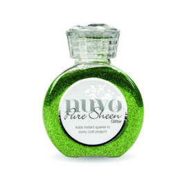 Nuvo Pure sheen glitter - green meadow 717N