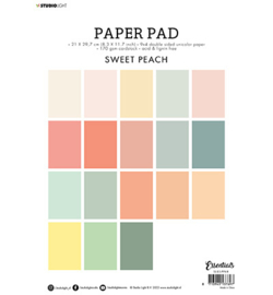 Studio Light  - Paper Pad Essentials A4 -SL-ES-PP68 - Sweet peach Essentials nr.68