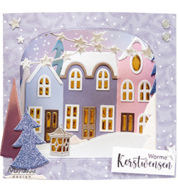 Marianne Design - Collectable - COL1537 - Houses by Marleen