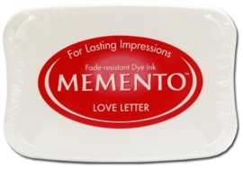 Memento inktkussen Love letters