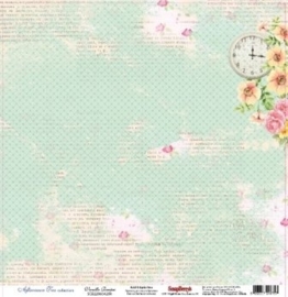 ScrapBerry's One-Sided Paper 12x12 Inch 180 gsm Afternoon Tea (SCB220604204)