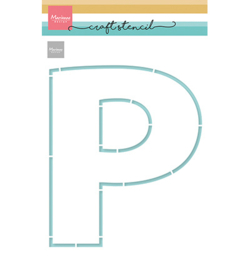 Marianne Design  - PS8148 - P-Letter